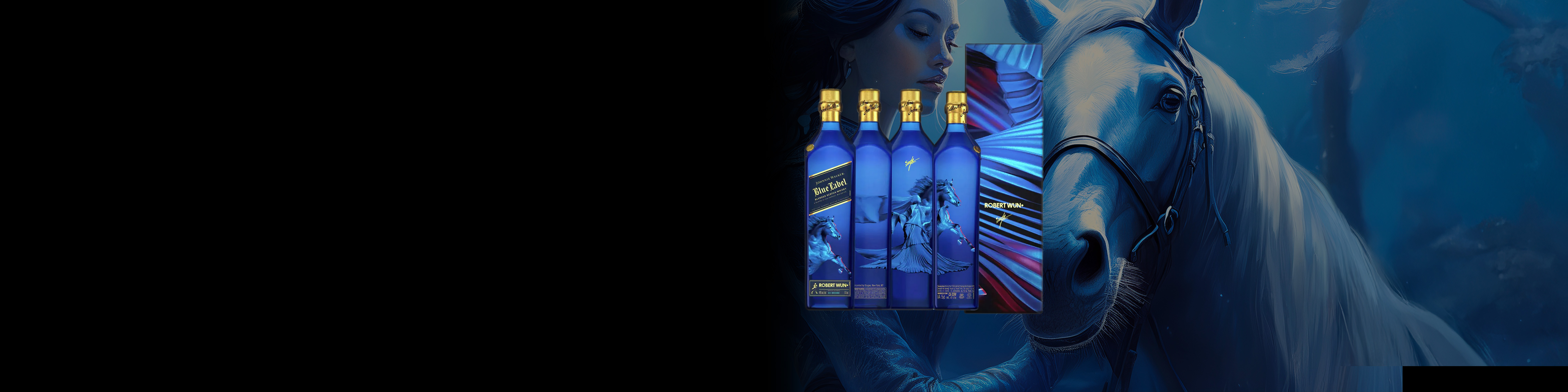 JOHNNIE WALKER BLUE LABEL YEAR OF THE HORSE