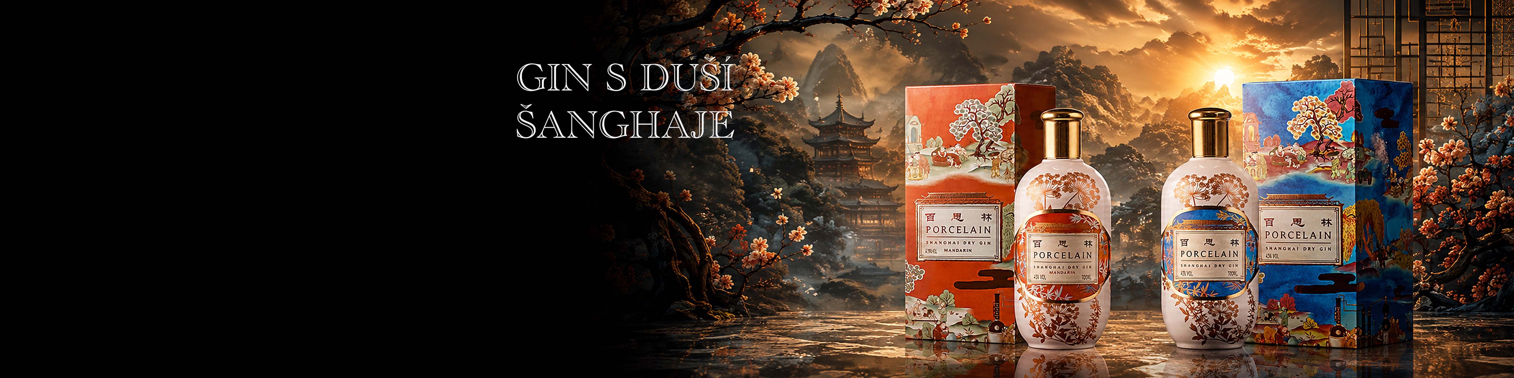PORCELAIN SHANGHAI DRY GIN