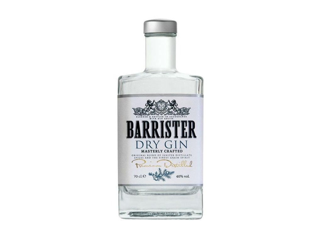 Barrister Dry Gin 40 % 0,7 l - topalkohol.cz