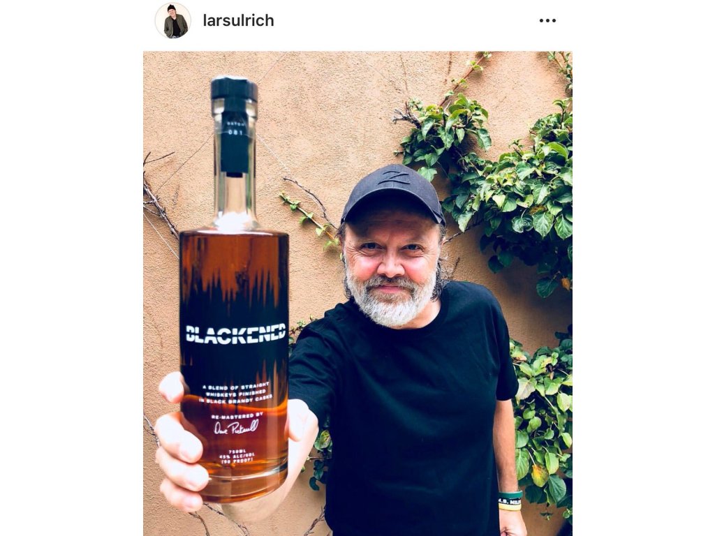 Blackened Whiskey by Metallica 45% 0,75 l