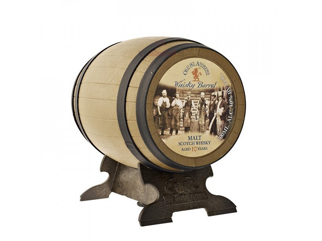 st andrew whisky barrel 10 years old