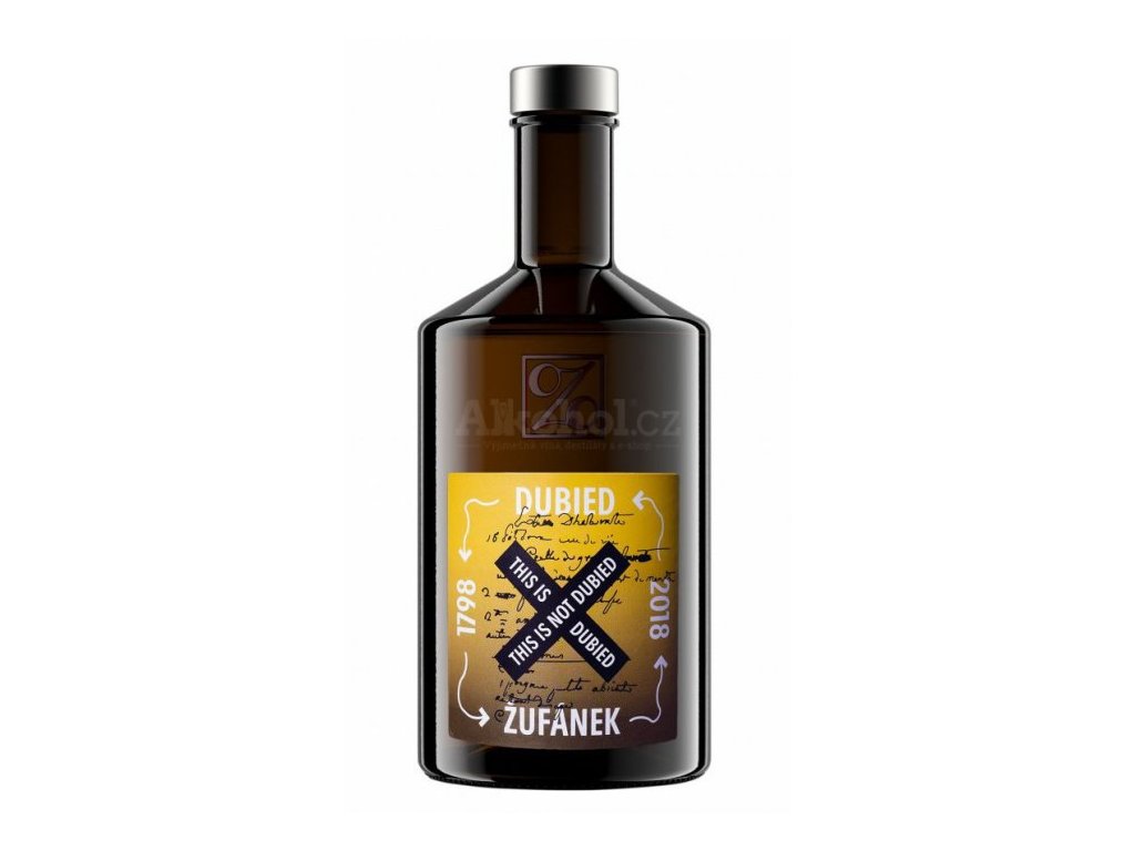 Absinth Not Dubied Žufánek 70 % 0,5 l