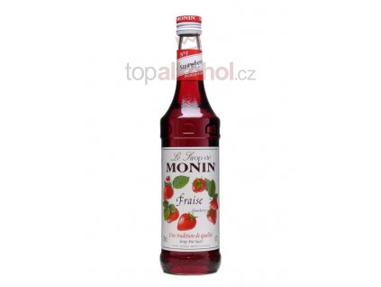 monin strawberry jahoda