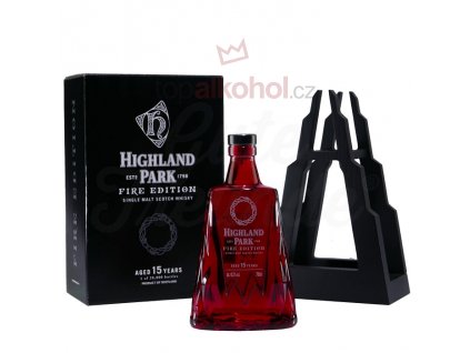 highland park single malt scotch whisky fire