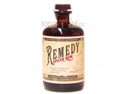 remedy spiced rum 700ml 41 5 vol.