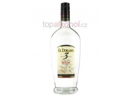 el dorado 3 year old white rum 70cl