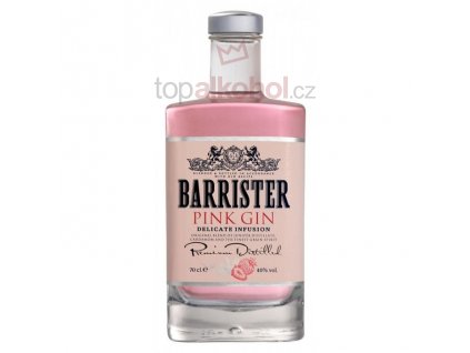 Barrister Pink gin