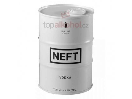 Vodka Neft White Barrel 40 % 0,7 l