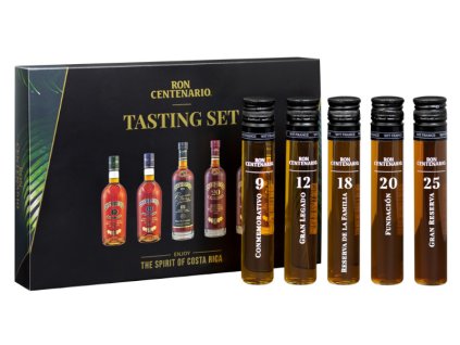 Centenario Tasting set 40 % 5 x 0,05 l