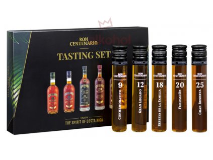 Centenario Tasting set 40 % 5 x 0,05 l