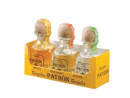 Patron Mini Set 40%  3 x 0,05 l