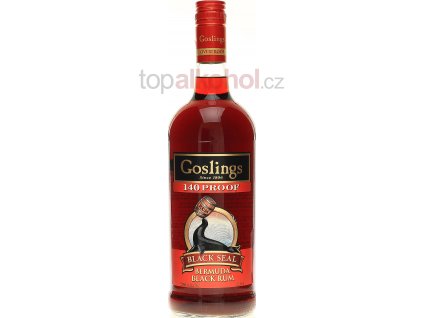 Goslings Black Seal 140 Proof Rum