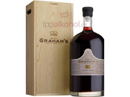 vinho do porto grahams tawny 40 anos years port wine wein vin douro portugal 45l 300x375