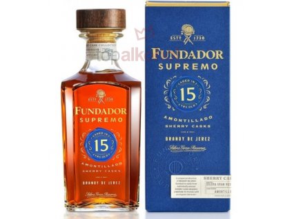 brandy funcador supremo 15 anos