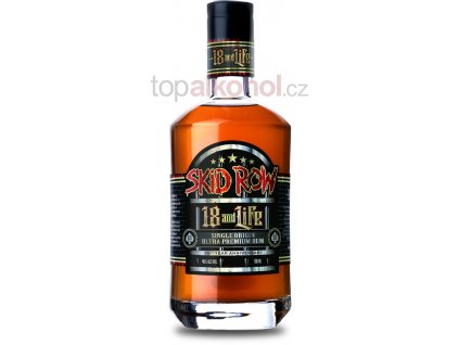 SKID ROW 18 and Life 35th Anniversary Ultra Premium Rum