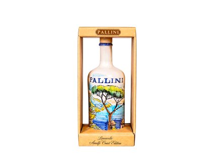 Limoncello Pallini Ceramic Amalfi Coast Edition 28% 0,5l