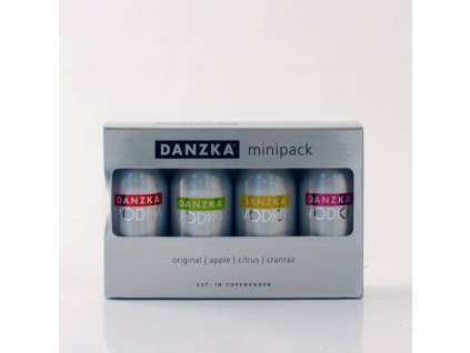 Danzka vodka set 4x0,05l