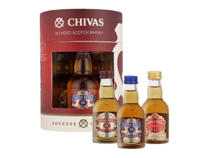 Chivas Regal Miniature Giftset 3 x 0,05l