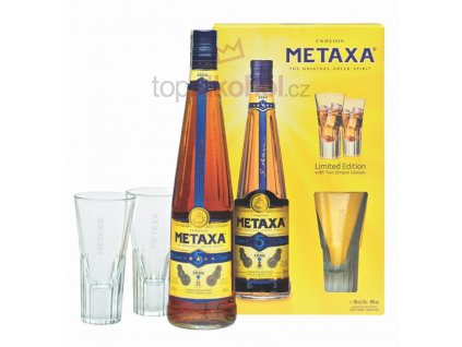 Metaxa 5* 0,7 l 38 % (dárkové balení)