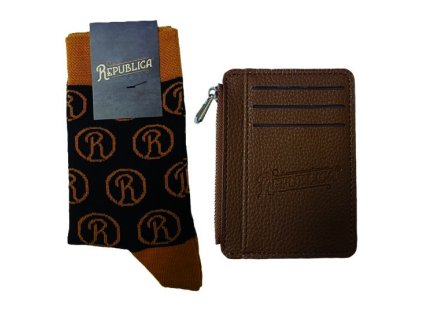 republica ponožky a peněženka