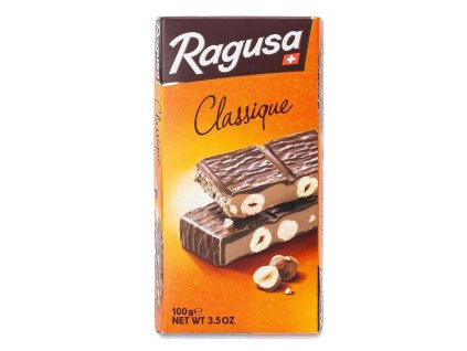 Čokoláda Ragusa Classique ml. s ořechy 100g