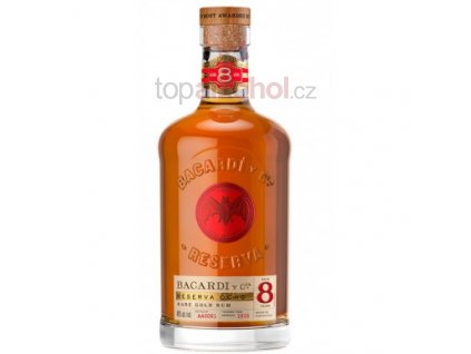 bacardi gran reserva rum 8yo 1l