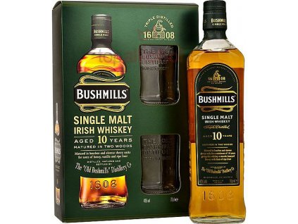 Bushmills 10 yo 0,7l v dárkové kazetě