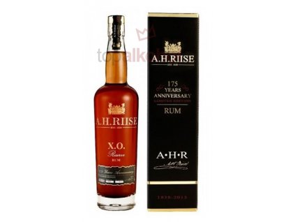 a h riise xo reserve 175 years anniversary edition rum 0 7l