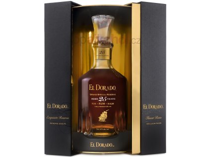 S EL025 El Dorado Rum 25YO