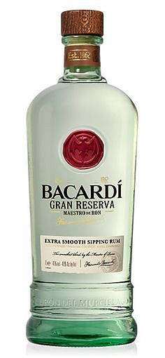 Bacardí Bacardi Gran Reserva Maestro de Ron 40 % 1 l (holá láhev)