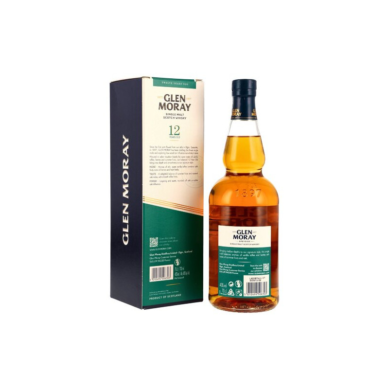 Glen Moray 12 yo 40 % 0,7 l