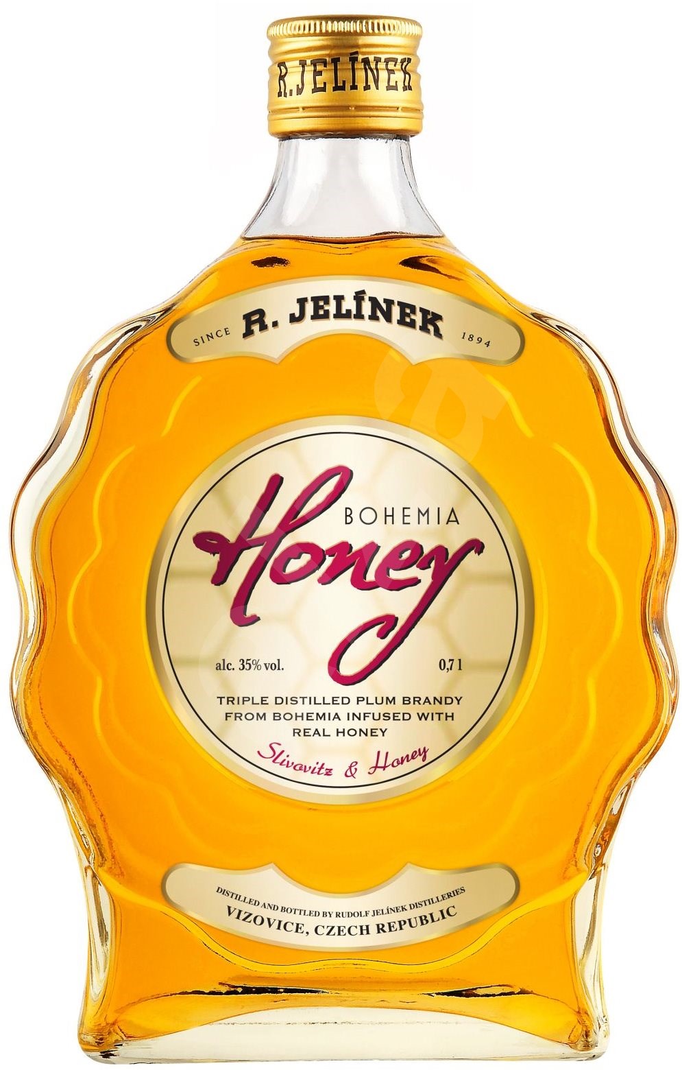 Rudolf Jelínek Bohemia Honey Rudolf Jelínek budík 0,5l 35%
