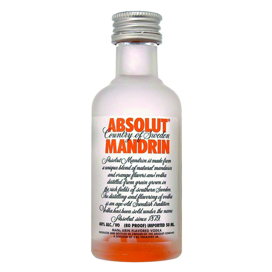 Absolut Mandrin 40 % 0,05 l