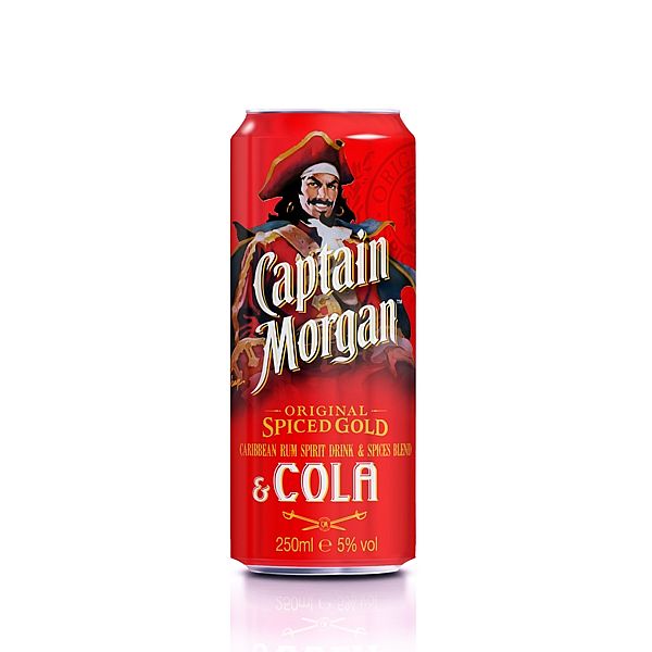 Captain Morgan & Cola 0,25 L 5%