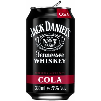 Jack Daniel´s Jack Daniel's & Cola 5 % 0,33 l