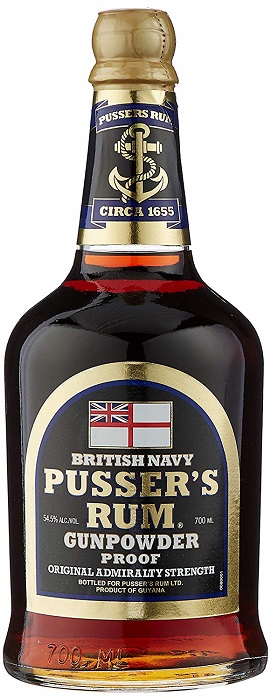 Pusser´s Rum Gunpowder Proof Black Label 54,5 % 0,7 l