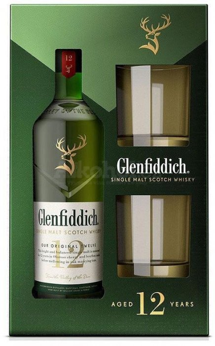 Glenfiddich 12 yo 40 % 0,7 l ( dárkové balení )