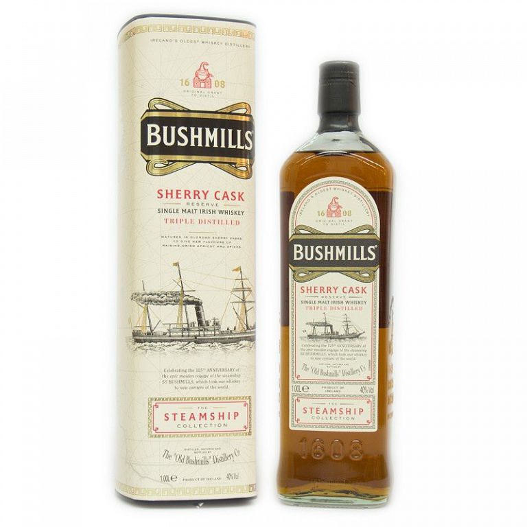 Bushmills Sherry Cask The Steamship Collection 40% 1 l (tuba)