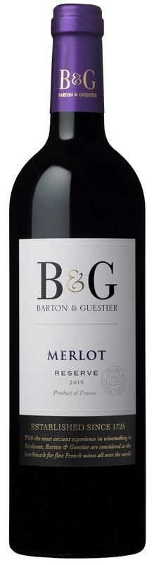 Barton & Guestier Merlot Reserva 13,5 % 0,75 l