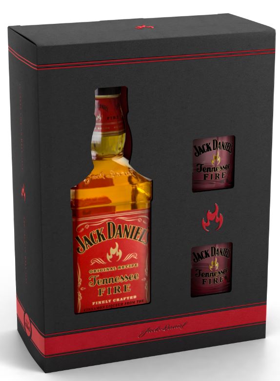 Jack Daniel´s Jack Daniels Fire 35 % 0,7l (dárkové balení)