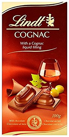 Lindt čokoláda s příchutí Cognac 100g