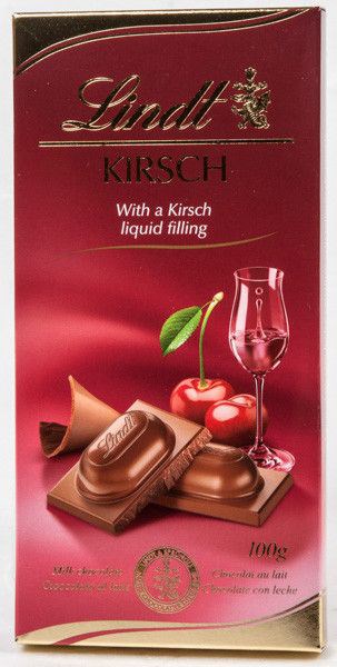 Lindt čokoláda s příchutí Kirsch 100 g