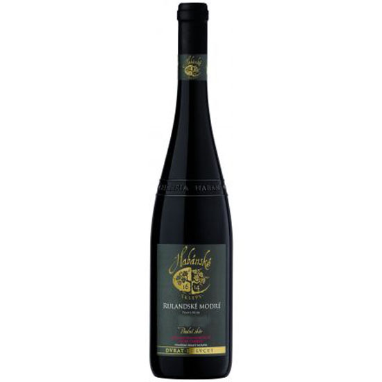 Habánské sklepy Rulandské modré  pozdní sběr 12,5 % 0,75 l