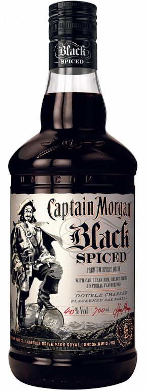 Captain Morgan Black Spiced 40 % 0,7l