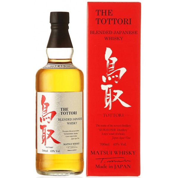 The Tottori Blended Japanese Whisky 43% 0,7 l (karton)