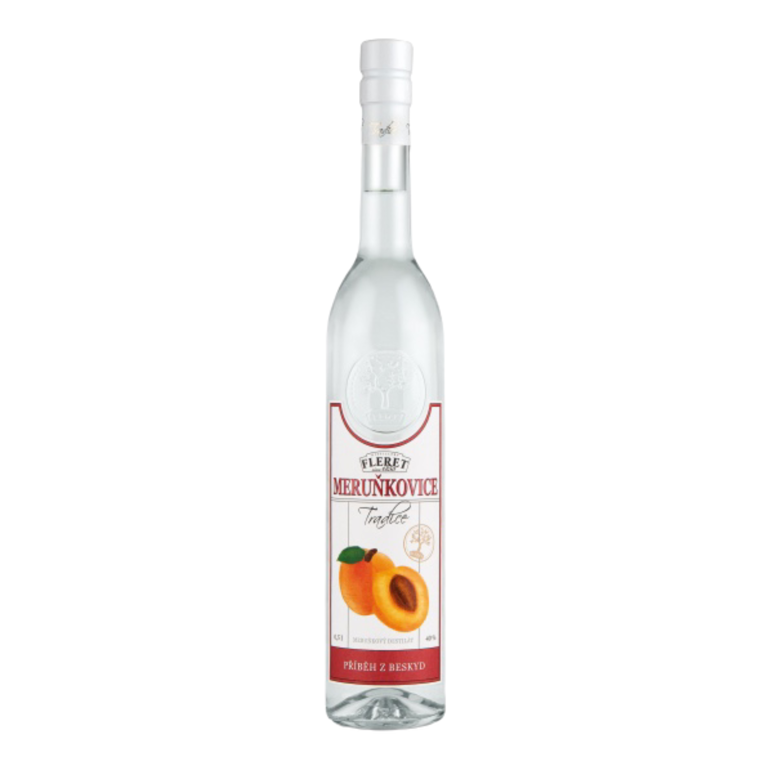 Fleret Distillery Fleret tradice meruňkovice 0,5 l 40 %