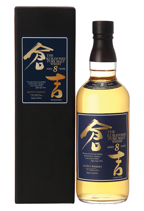 Kurayoshi Pure Malt 8yo Japanese Whisky 43% 0,7l (karton)