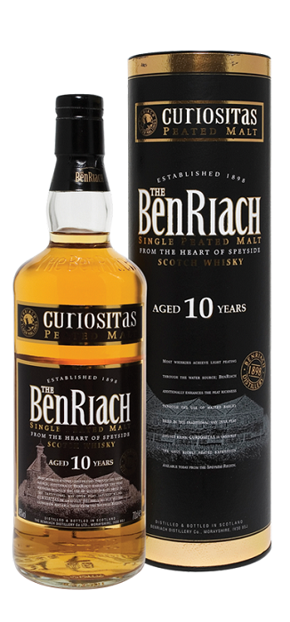 BenRiach 10 yo Curiositas Peated Malt 0,7 l