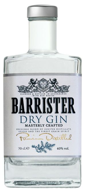 Barrister Dry Gin 40 % 0,7 l