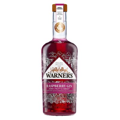 Warner Edwards Warner's Raspberry gin 40 % 0,7 l